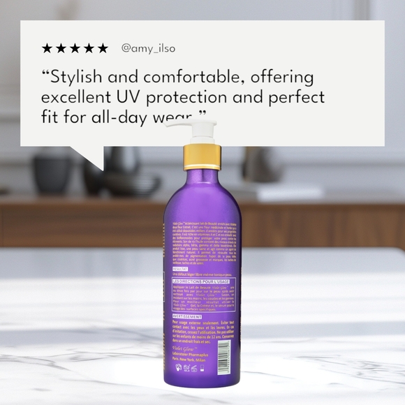 Violet Glow Extensive Lightening Beauty Milk 500ml - Picture 3 of 3